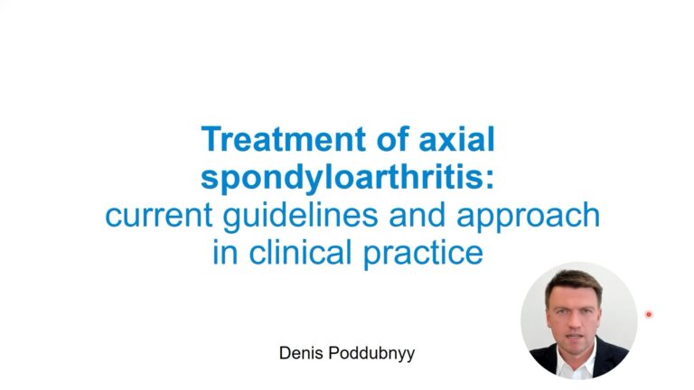 Treatment of axSpA