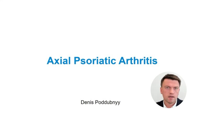 Axial Psoriatic Arthritis